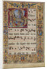 The Gradual. Initial R: The Resurrection, c. 1500 by Antonio da Monza