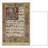 The Gradual. Initial R: The Resurrection, c. 1500 by Antonio da Monza