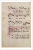 The Gradual. Initial P, c. 1500 by Antonio da Monza