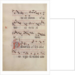 The Gradual. Initial P, c. 1500 by Antonio da Monza