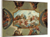 Reverence to Johann Wilhelm, Elector Palatine. Design for a Ceiling Painting for Bensberg Castle, 1709 by Antonio Bellucci