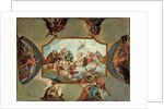 Reverence to Johann Wilhelm, Elector Palatine. Design for a Ceiling Painting for Bensberg Castle, 1709 by Antonio Bellucci
