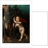 Cupid with a myrtle, before 1593 by Aurelio Luini