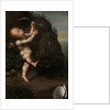 Cupid with a bow, before 1593 by Aurelio Luini