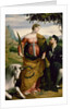 Saint Justina, Venerated by a Patron, ca 1530 by Moretto da Brescia