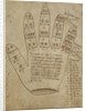 Guidonian hand with somization syllables, 16th century by Anonymous