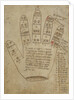 Guidonian hand with somization syllables, 16th century by Anonymous