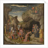 Epiphany (Trittico degli uffizi (Uffizi Tryptich), central panel), ca 1463-1464 by Andrea Mantegna