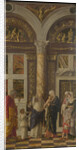The Circumcision (Trittico degli uffizi (Uffizi Tryptich), right panel), ca 1463-1464 by Andrea Mantegna