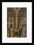 The Circumcision (Trittico degli uffizi (Uffizi Tryptich), right panel), ca 1463-1464 by Andrea Mantegna