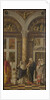 The Circumcision (Trittico degli uffizi (Uffizi Tryptich), right panel), ca 1463-1464 by Andrea Mantegna