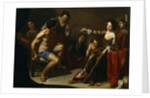 Hercules and Omphale, c. 1640 by Bernardo Cavallino