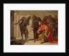 The Shade of Samuel Invoked by Saul, c. 1655 by Bernardo Cavallino