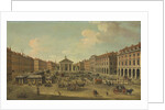 Four views of London: The Covent Garden by Antonio Joli