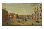 Four views of London: The Privy Garden, Whitehall by Antonio Joli