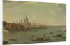 Four views of London: The Thames looking towards St. Pauls by Antonio Joli