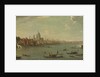 Four views of London: The Thames looking towards St. Pauls by Antonio Joli