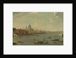 Four views of London: The Thames looking towards St. Pauls by Antonio Joli