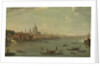 Four views of London: The Thames looking towards St. Pauls by Antonio Joli