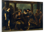 Tobias Healing His Fathers Blindness, c. 1640 by Andrea Vaccaro