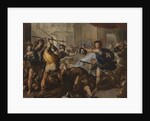 Perseus turning Phineas and his Followers to Stone, Early 1680s by Luca Giordano