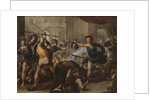 Perseus turning Phineas and his Followers to Stone, Early 1680s by Luca Giordano