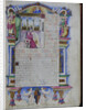 Portrait of Johannes Tinctoris (From Opus musices Joannis Tinctoris), 1483 by Nardo Rapicano