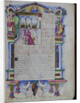 Portrait of Johannes Tinctoris (From Opus musices Joannis Tinctoris), 1483 by Nardo Rapicano