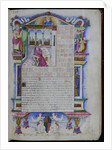 Portrait of Johannes Tinctoris (From Opus musices Joannis Tinctoris), 1483 by Nardo Rapicano