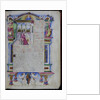 Portrait of Johannes Tinctoris (From Opus musices Joannis Tinctoris), 1483 by Nardo Rapicano