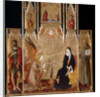 Annunciation with Saints John the Baptist und Bernardino da Siena. The Crucifixion. Saints Peter and Paul, Between 1455 and 1464 by Matteo di Giovanni