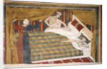 Scene of married life, ca 1306 by Memmo di Filippuccio