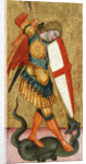 Saint Michael and the Dragon, 14th century by Anonymous