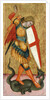 Saint Michael and the Dragon, 14th century by Anonymous
