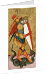 Saint Michael and the Dragon, 14th century by Anonymous