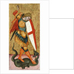 Saint Michael and the Dragon, 14th century by Anonymous