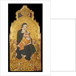 Madonna with Child and Angels. The Annunciation, c. 1440 by Giovanni di Paolo