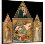 Rofeno Abbey Poliptych, 1330-1335 by Ambrogio Lorenzetti