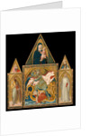 Rofeno Abbey Poliptych, 1330-1335 by Ambrogio Lorenzetti