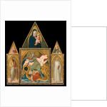 Rofeno Abbey Poliptych, 1330-1335 by Ambrogio Lorenzetti