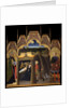 The Adoration of the Shepherds between Saints Augustine and Galgano, 1440-1449 by Pietro di Giovanni d'Ambrogio