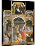The Birth of the Virgin (Scenes from the Life of the Virgin), 1437-1439 by Sano di Pietro