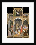 The Birth of the Virgin (Scenes from the Life of the Virgin), 1437-1439 by Sano di Pietro