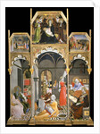 The Birth of the Virgin (Scenes from the Life of the Virgin), 1437-1439 by Sano di Pietro