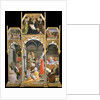 The Birth of the Virgin (Scenes from the Life of the Virgin), 1437-1439 by Sano di Pietro