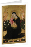 The Virgin and Child with Angels (Madonna of Humility), Mid of the 15th cen by Sano di Pietro