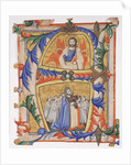 Christ appearing to David and a group of Camaldolese monks, 1390-1410 by Andrea di Bartolo