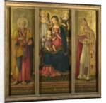 Virgin and Child with Saints Peter and Nicholas, 1479 by Benvenuto di Giovanni
