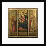 Virgin and Child with Saints Peter and Nicholas, 1479 by Benvenuto di Giovanni