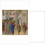 The Healing of the Man born Blind, ca 1308-1311 by Duccio di Buoninsegna